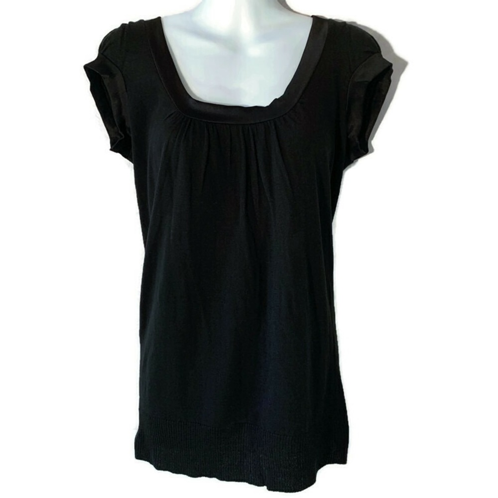 Chrissy and Nicole azzaro black blouse